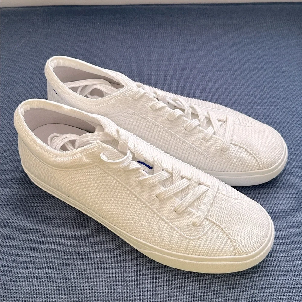 New Rothy’s The Lace Up Sneaker in Bright White - Women’s Size 9 - Picture 3 of 8